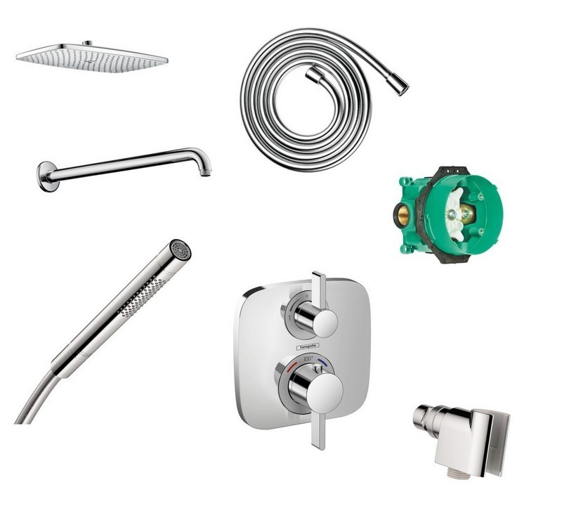 HANSGROHE SUPREME COMBO PACK SHOWER SYSTEM