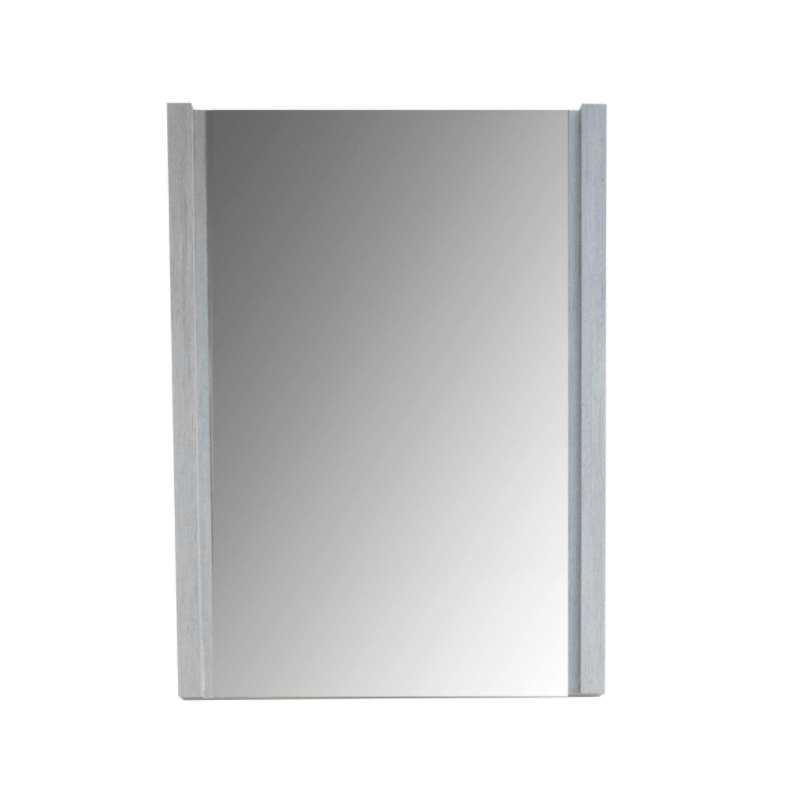 BellaTerra Home 502001B-MIR-24 24 Inch Wood Frame Mirror in Wenge
