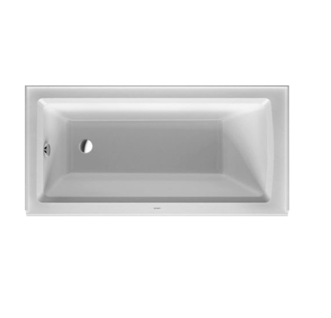 DURAVIT 700356000000090 ARCHITEC 60 X 30 INCH RECTANGLE BATHTUB WITH 19-1/4 INCH PANEL HEIGHT