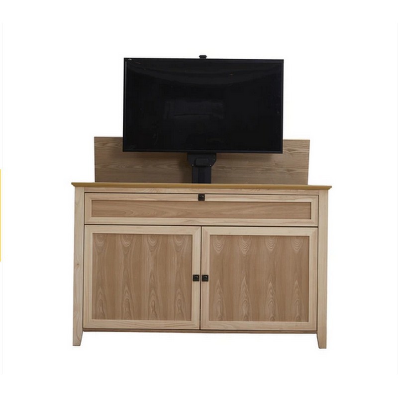 TOUCHSTONE 70163 THE CLAYMONT UNFINISHED TV LIFT CABINET FOR 65 INCH FLAT SCREEN TVS
