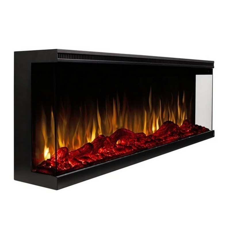 TOUCHSTONE 80046 SIDELINE INFINITY 3 SIDED 60 INCH WITH WIFI ENABLED RECESSED ELECTRIC FIREPLACE