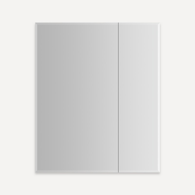 ROBERN M3036D4F4L M SERIES RESERVE 29 1/4 INCH X 36 INCH X 4 INCH DOUBLE DOOR ELECTRIC+ UPGRADE RECESSED MEDICINE CABINET