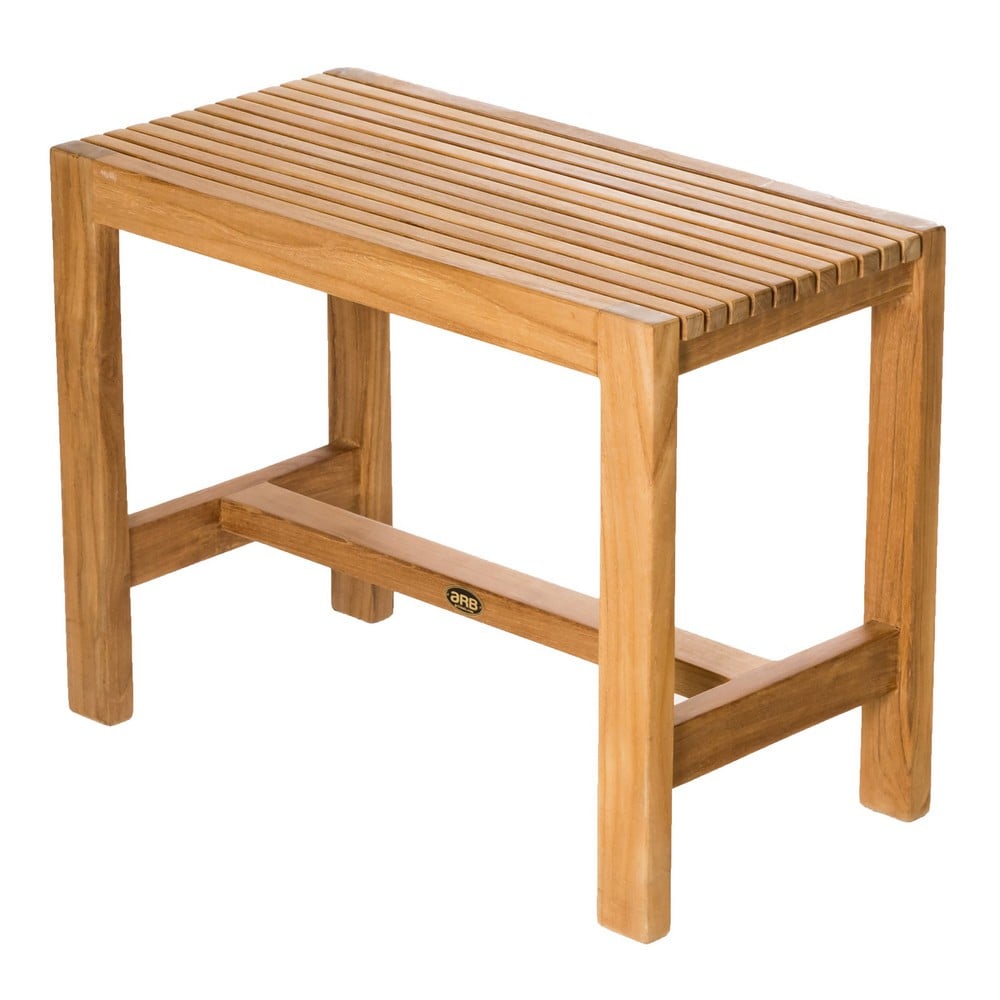 ARB TEAK BEN530 FIJI 23 1/2 INCH TEAK WOOD SHOWER BENCH