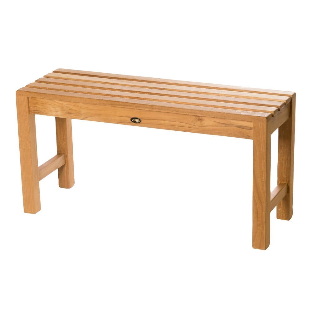 ARB TEAK BEN534 COACH 35 1/2 INCH TEAK WOOD SHOWER BENCH