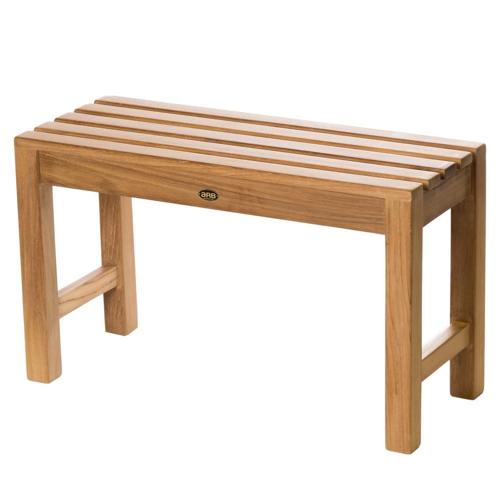 ARB TEAK BEN564 COACH 29 1/2 INCH TEAK WOOD SHOWER BENCH