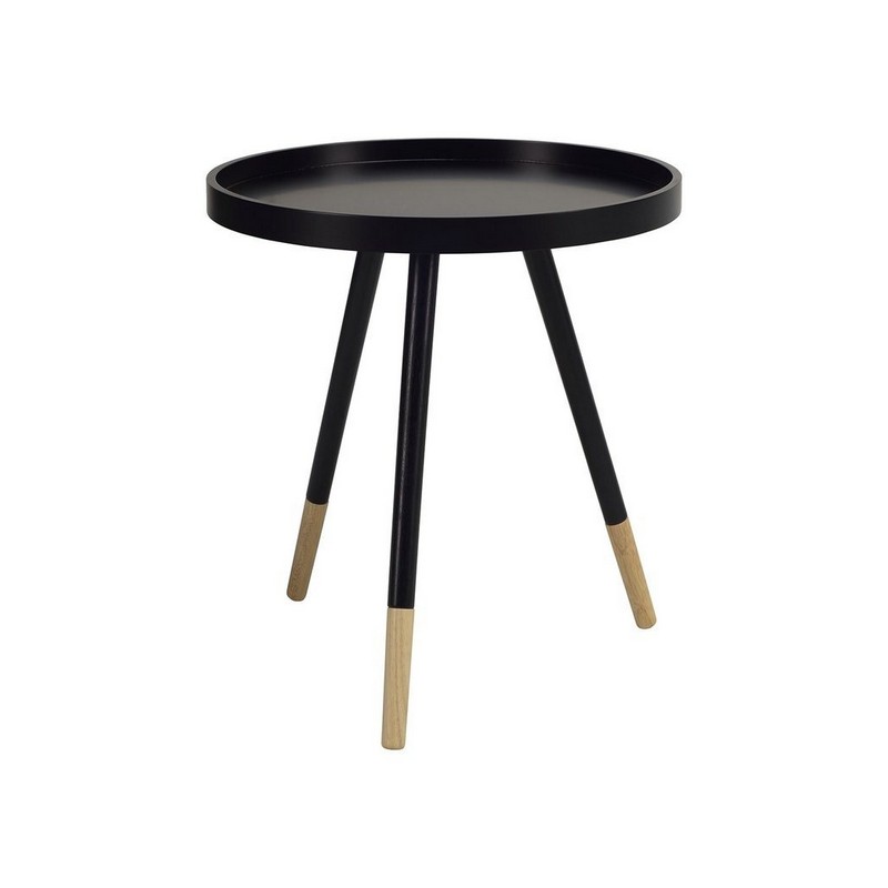 GFURN 131907 INNIS 18 1/8 INCH ROUND TRAY SIDE TABLE