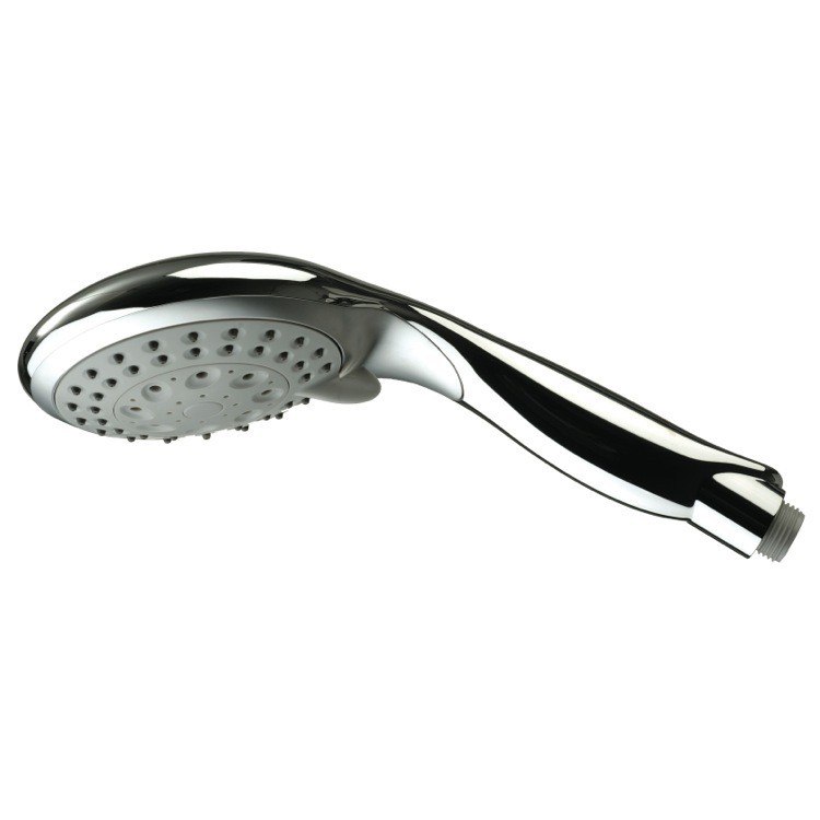 REMER 318XF WATER THERAPY HYDROMASSAGE CHROME HAND SHOWER WITH SILICONE JETS AND 5 FUNCTIONS