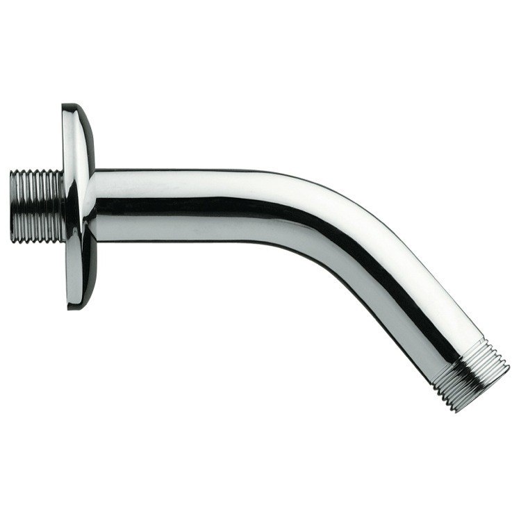 REMER 342US SHOWER ARMS WALL MOUNTED TUBE SHOWER ARM WITH WALL FLANGE
