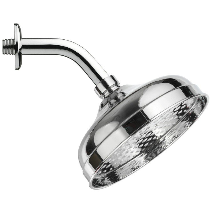 REMER 342-359B20 WATER THERAPY RAIN SHOWER HEAD WITH CHROME SHOWER ARM