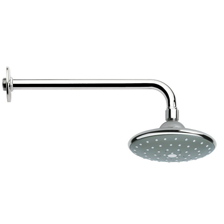 REMER 343-30-354PL WATER THERAPY CHROME RAIN FUNCTION SHOWER HEAD WITH ARM