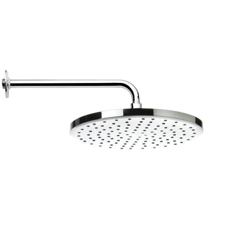 REMER 343-30-356MD20 WATER THERAPY RAIN FUNCTION SHOWER HEAD WITH SHOWER ARM IN CHROME