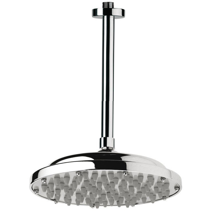 REMER 347N-35323 WATER THERAPY SHOWER HEAD WITH RAIN FUNCTION AND SHOWER ARM IN CHROME