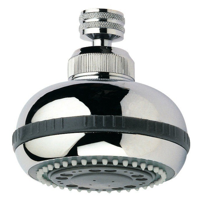 REMER 357RO WATER THERAPY CHROME FINISHED SHOWER HEAD WITH 5 FUNCTIONS