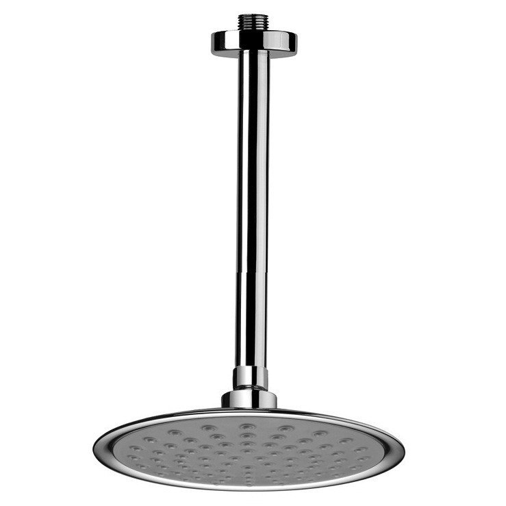 REMER 347N-US-RPN200 ENZO STAINLESS STEEL RAIN SHOWER HEAD WITH ARM IN CHROME