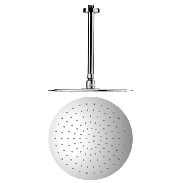 REMER 347N-US-RO300 ENZO ROUND CHROME SHOWER HEAD WITH ARM