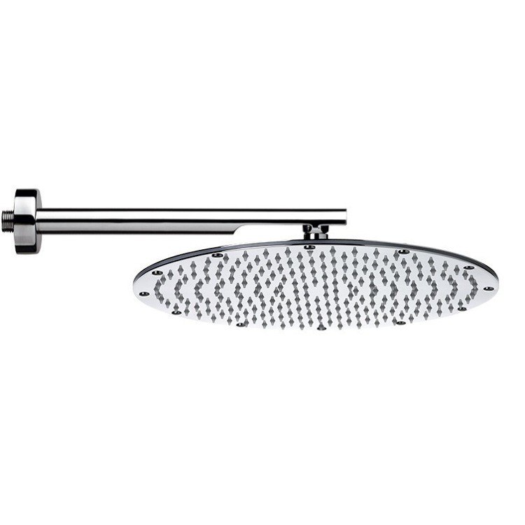 REMER 359MMXL-348N WATER THERAPY CHROME RAIN SHOWER HEAD WITH ARM
