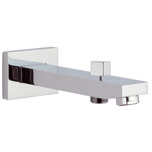 REMER 91QD QUBIKA WALL-MOUNTED TUB SPOUT WITH DIVERTER