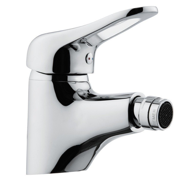 REMER K21 KISS CHROME SINGLE-LEVER BIDET FAUCET WITH ADJUSTABLE AERATOR