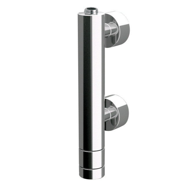 REMER NT35VUS MINIMAL THERMAL VERTICAL THERMOSTATIC SHOWER MIXER WITH UPPER CONNECTION IN CHROME