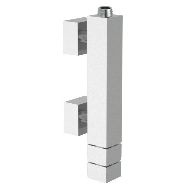 REMER QT35VUS QUBIKA THERMAL VERTICAL THERMOSTATIC WALL MOUNTED SHOWER MIXER IN CHROME