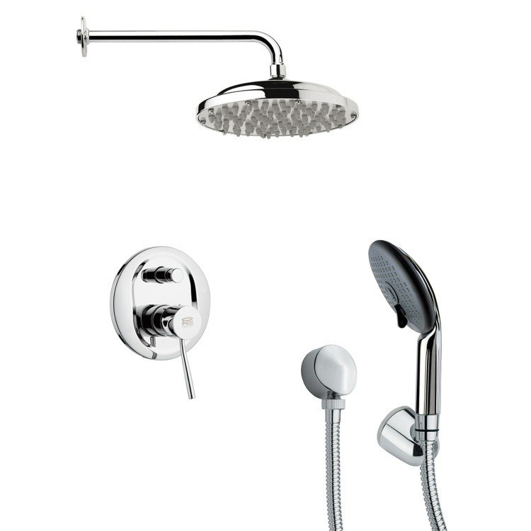 REMER SFH6050 ORSINO SLEEK SHOWER FAUCET WITH HANDHELD SHOWER IN CHROME
