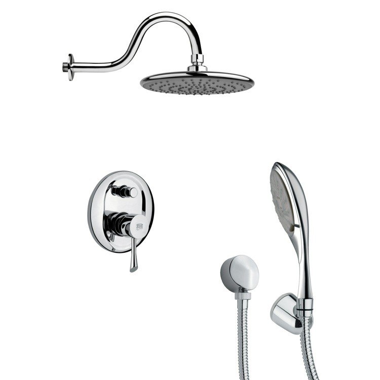 REMER SFH6072 ORSINO SLEEK SHOWER FAUCET WITH HAND SHOWER IN CHROME