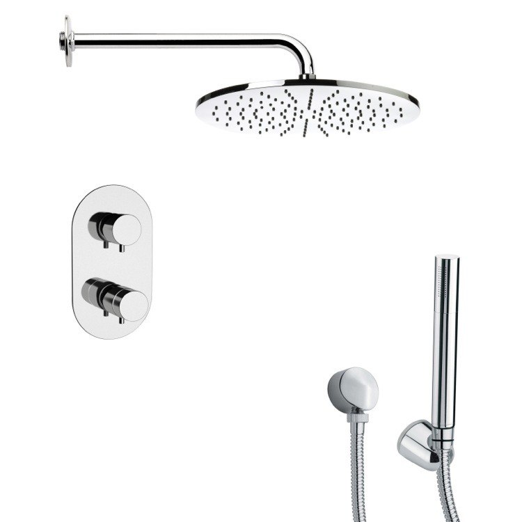 REMER SFH6409 ORSINO POLISHED CHROME THERMOSTATIC SHOWER FAUCET WITH HAND SHOWER