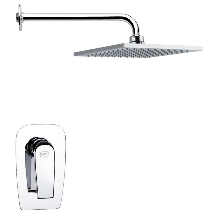 REMER SS1193 MARIO ROUND SHOWER FAUCET SET AVAILABLE IN CHROME