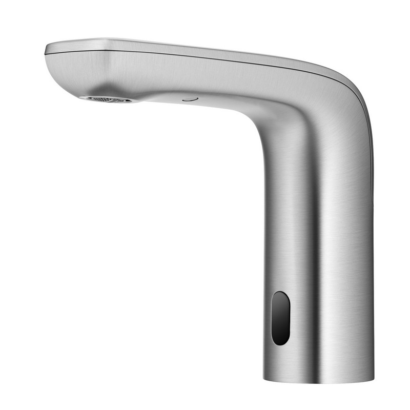 KRAUS KSB-10001SFS INDY 5 1/2 INCH TOUCHLESS SENSOR BATHROOM FAUCET - SPOT-FREE STAINLESS STEEL