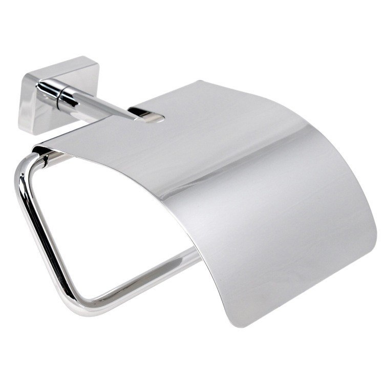 GEDY 6625 MINNESOTA TOILET ROLL HOLDER WITH COVER
