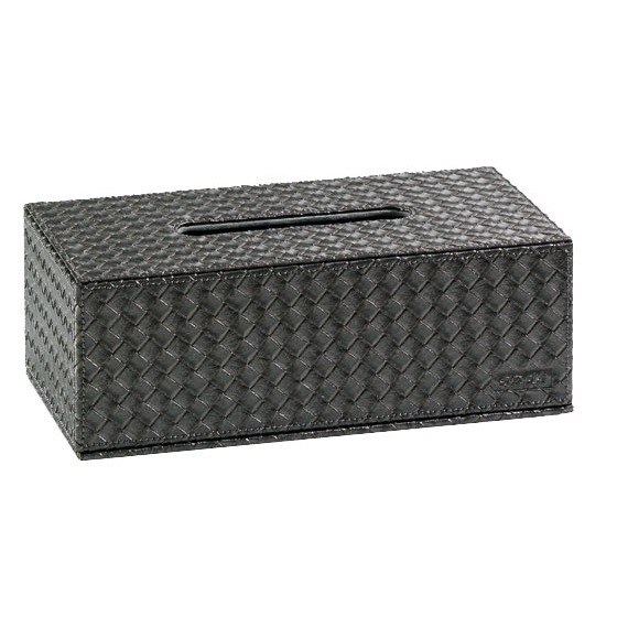 GEDY 6708 MARRAKECH FAUX LEATHER TISSUE BOX COVER