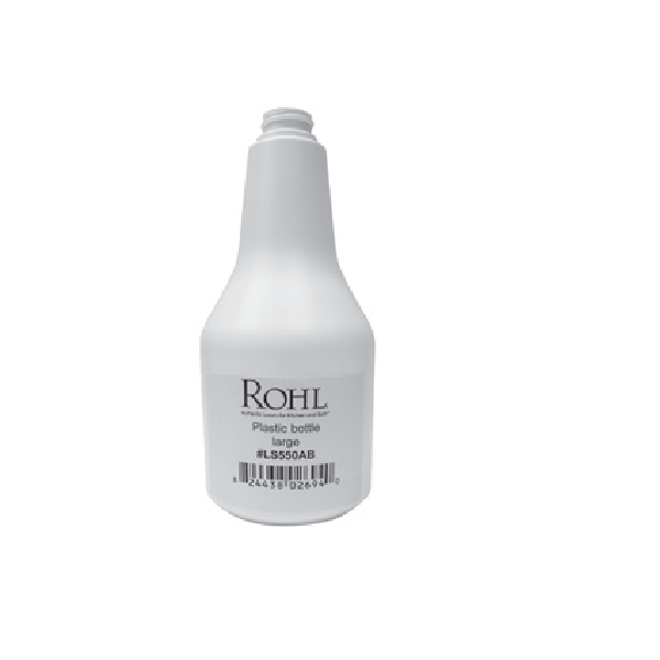 ROHL LS550AB WHITE COLORED PLASTIC BOTTLE
