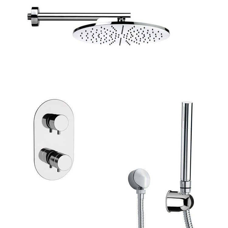 REMER SFH6500 PRIMAVERA CONTEMPORARY SHOWER FAUCET WITH HAND SHOWER