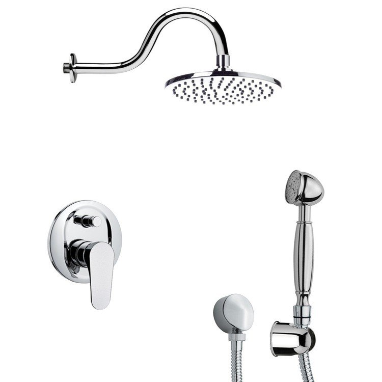REMER SFH6534 PRIMAVERA CONTEMPORARY SHOWER FAUCET WITH HAND SHOWER