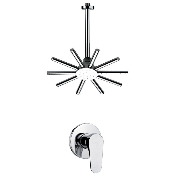 REMER SS1273 MARIO ROUND AND MODERN SHOWER FAUCET SET