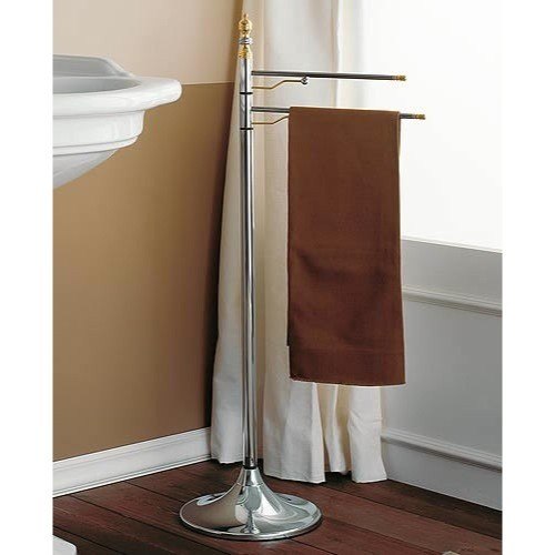 TOSCANALUCE 657 QUEEN 38 INCH FREE STANDING CLASSIC-STYLE TOWEL STAND