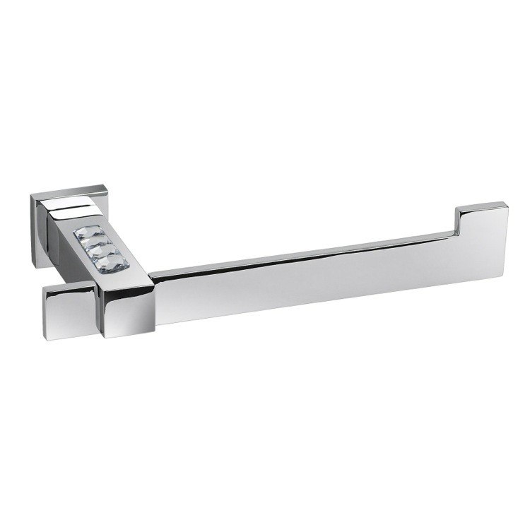 WINDISCH 85580 SQUARE WALL-MOUNTED TOILET ROLL HOLDER