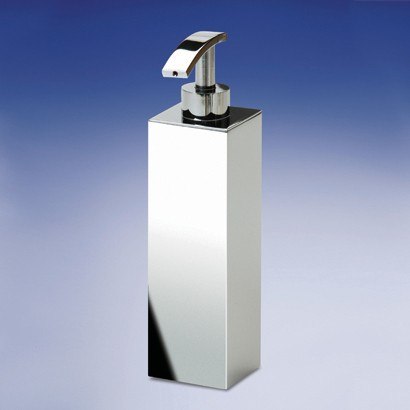 WINDISCH 90102 BOX METAL LINEAL TALL SQUARED BATHROOM SOAP DISPENSER