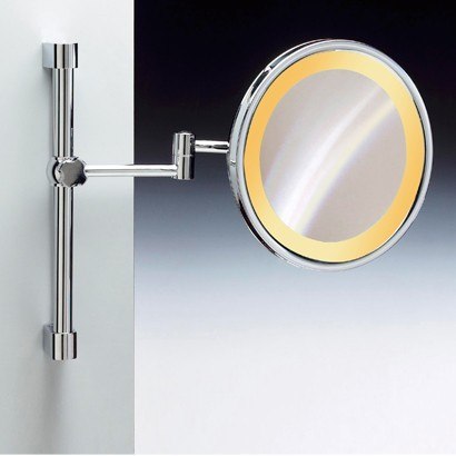 WINDISCH 99159 INCANDESCENT MIRRORS WALL MOUNTED ROUND LIGHTED MAGNIFYING MIRROR