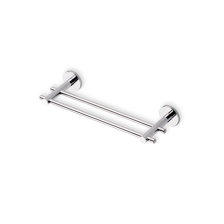 STILHAUS VE06.2 VENUS 12 INCH DOUBLE TOWEL BAR MADE IN BRASS
