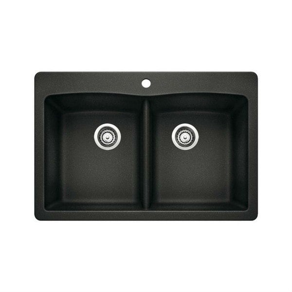 BLANCO 440220 DIAMOND GRANITE 33 INCH KITCHEN SINK IN ANTHRACITE