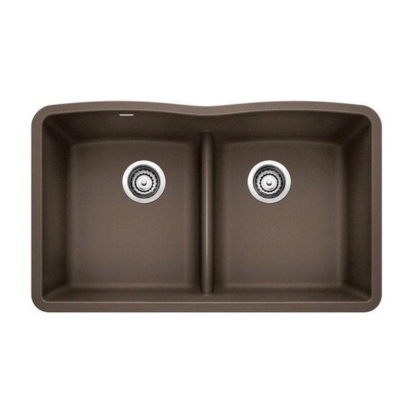 BLANCO 442078 DIAMOND GRANITE 32 INCH KITCHEN SINK IN CAFE BROWN