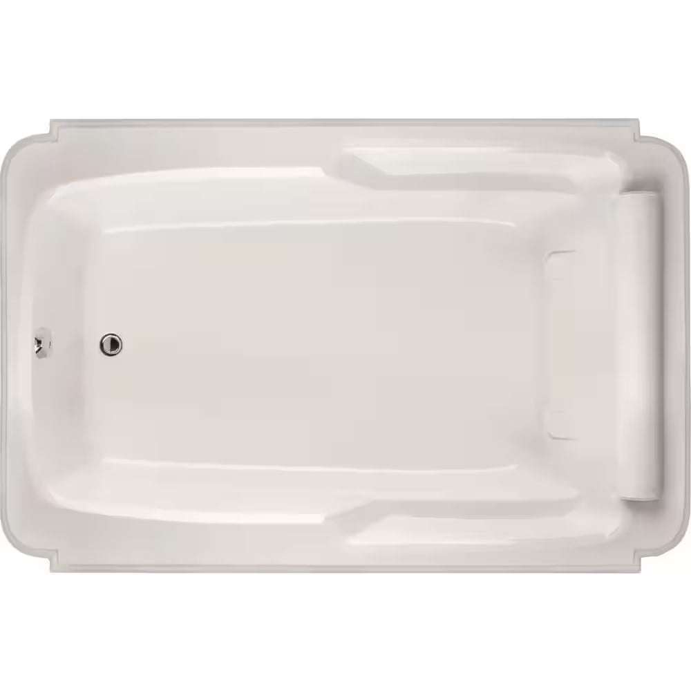 HYDRO SYSTEMS ATL7448ATO DESIGNER COLLECTION ATLANDIA 74 X 48 INCH ACRYLIC DROP-IN BATHTUB