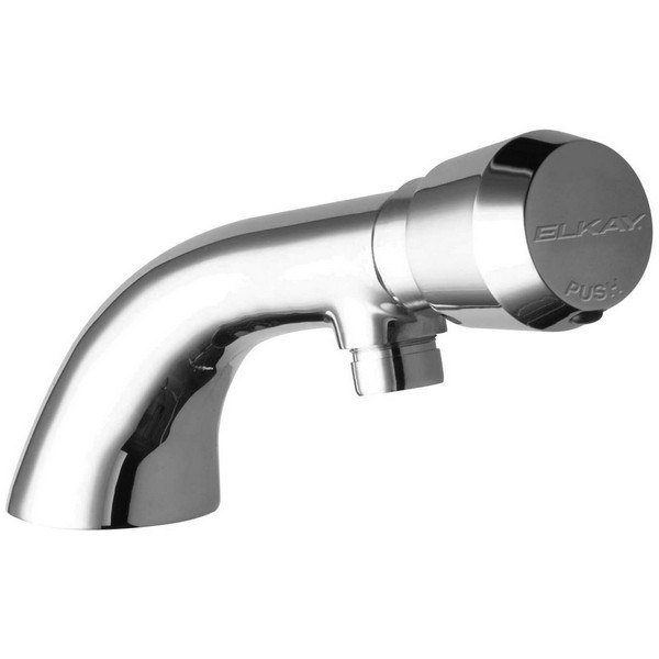 ELKAY LK654 SINGLE HOLE CONCEALED DECK METERED LAVATORY FAUCET WITH CAST FIXED SPOUT