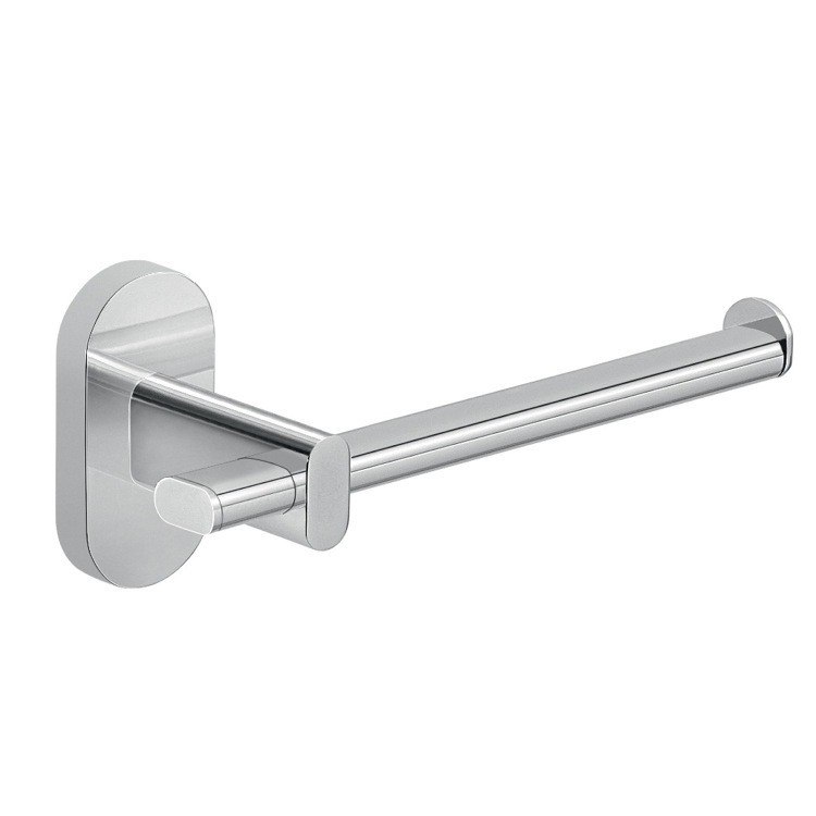 GEDY 5324-13 FEBO WALL MOUNTED CHROME TOILET PAPER HOLDER