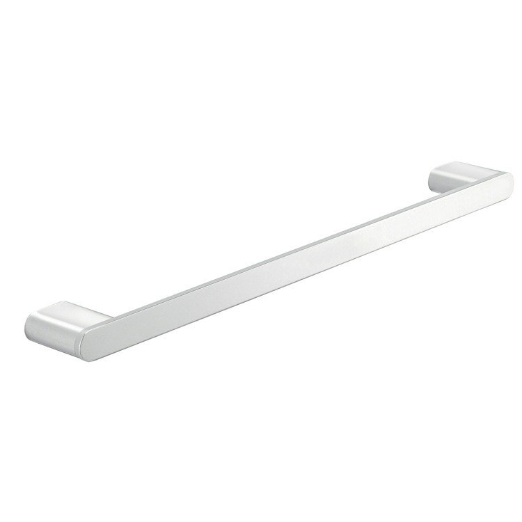 GEDY A121-45-13 AZZORRE 20 INCH POLISHED CHROME ALUMINUM TOWEL BAR
