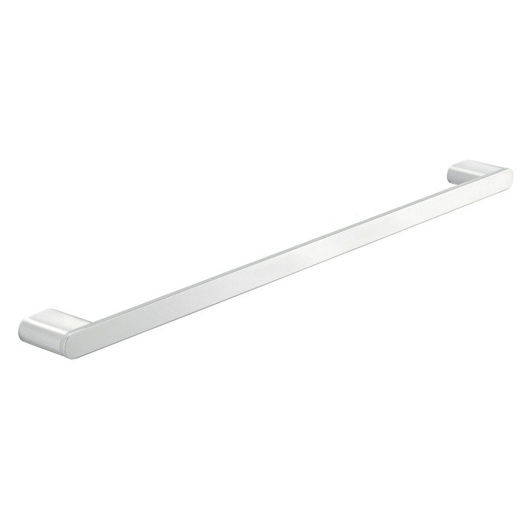 GEDY A121-60-13 AZZORRE 25 INCH CONTEMPORARY POLISHED CHROMED TOWEL BAR
