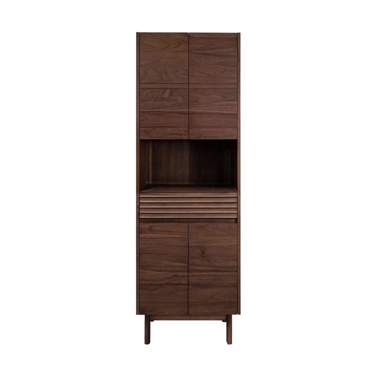 Avanity CARINA-LT24-CT Carina 24 Inch Bathroom Linen Cabinet In Coffee Teak