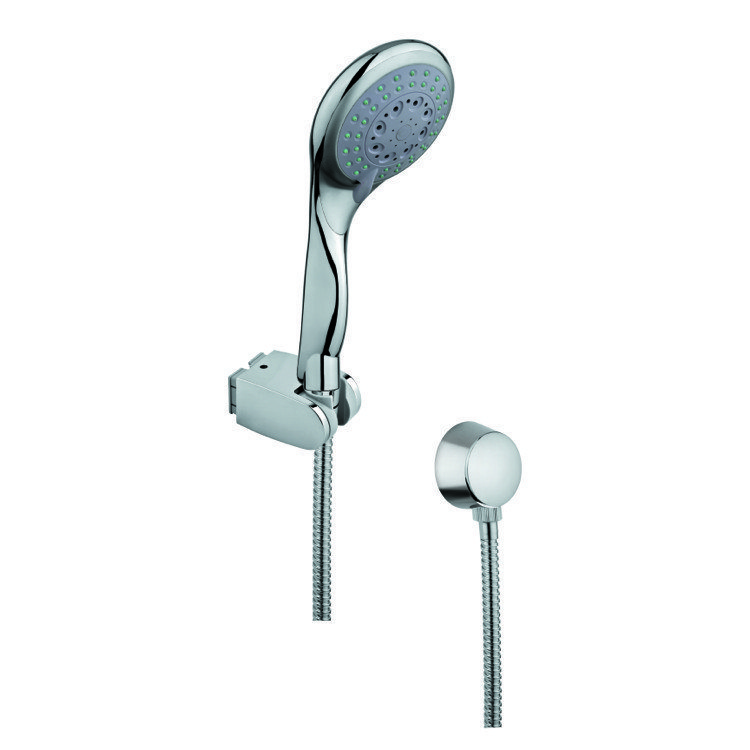 GEDY SUP1060 SUPERINOX CHROMED HAND SHOWER WITH CHROME HOSE AND BRASS WATER CONNECTION