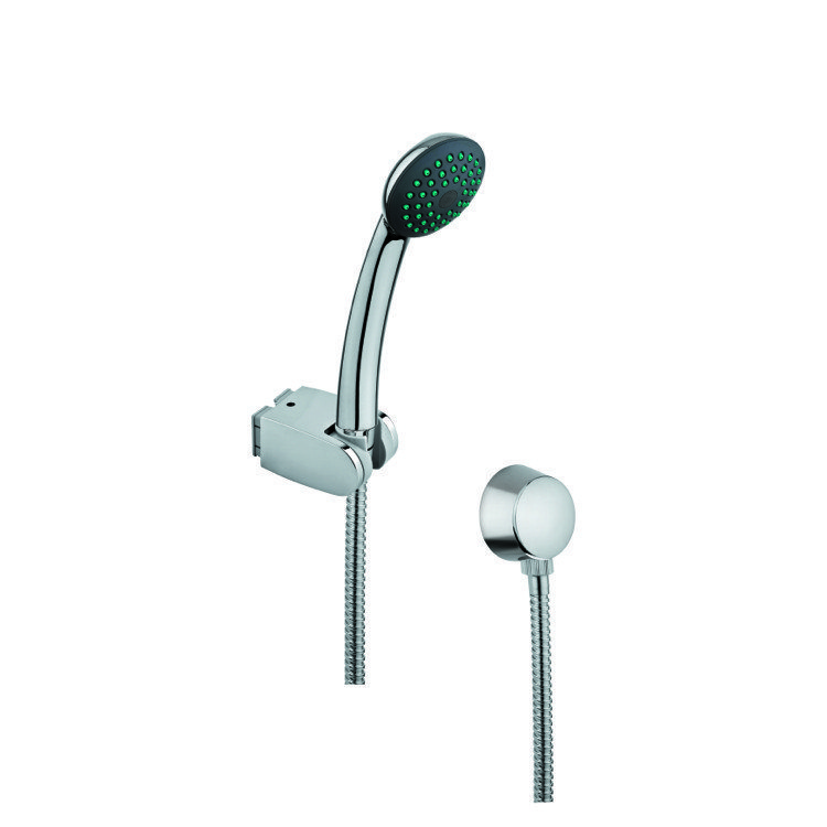 GEDY SUP1063 SUPERINOX HAND SHOWER IN CHROME WITH WATER CONNECTION AND HOSE